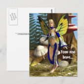 Sprookjesvlinder Briefkaart (Voorkant / Achterkant)