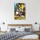 Sprookjesvlinder Canvas Afdruk (Insitu (Slaapkamer))