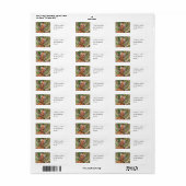 Sprookjesvlinder Etiket (Full Sheet)