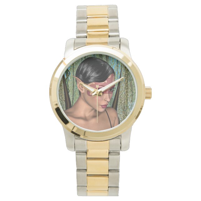 Sprookjesvlinder Horloge (Voorkant)