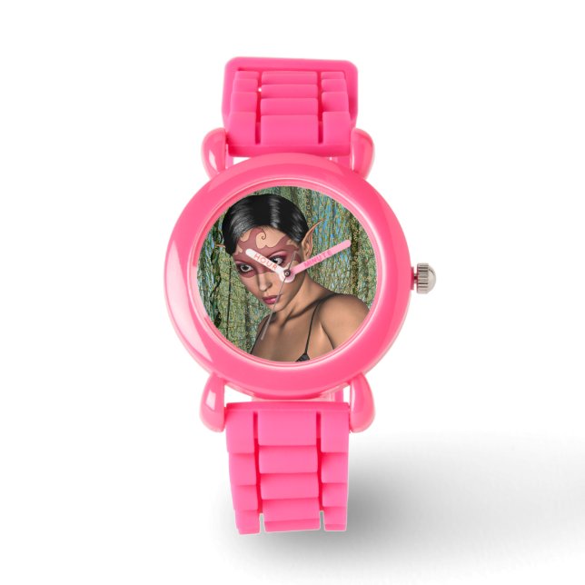 Sprookjesvlinder Horloge (Voorkant)