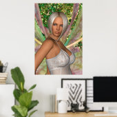 Sprookjesvlinder Poster (Thuiskantoor)