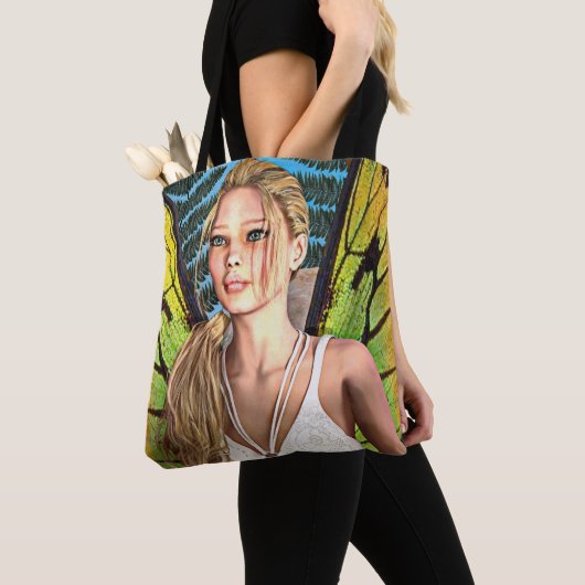 Sprookjesvlinder Tote Bag (Dichtbij)