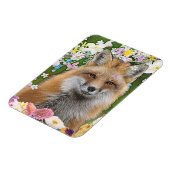 Sprookjesvos in het bloemenveld magneet (Linkerzijde)