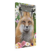 Sprookjesvos in het bloemenveld mini klembord (Schuin)