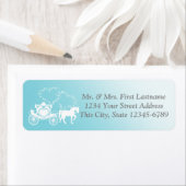 Sprookjeswagen en harten etiket (Insitu)