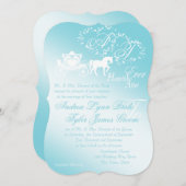 Sprookjeswagen en harten kaart (Voorkant / Achterkant)