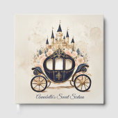 Sprookjeswagen en kasteel gastenboek (Voorkant)