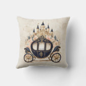 Sprookjeswagen en kasteel kussen (Achterkant)