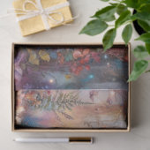 Sprookjeswasbeer muzikant Floral Decoupage Tissuepapier (Geschenk)