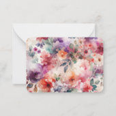 Sprookjeswensen Tijdscapsule Eerste Verjaardagsfee Notitiekaartje (Achterkant)