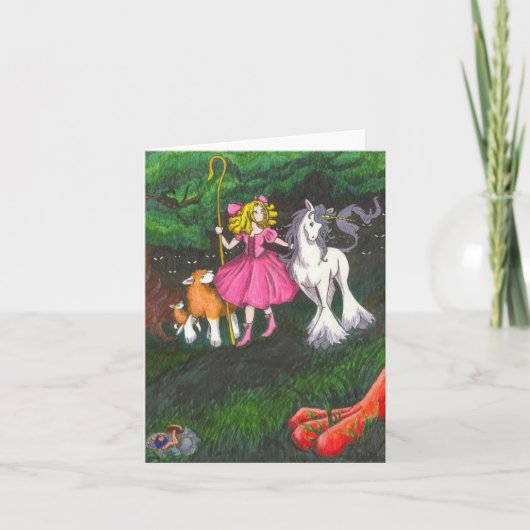 Sprookjeswereld - BLANK Kaart (Voorkant)