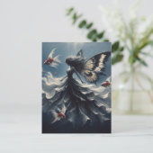 Sprookjeszwemmen met vis briefkaart (Staand voorkant)