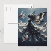 Sprookjeszwemmen met vis briefkaart (Voorkant / Achterkant)