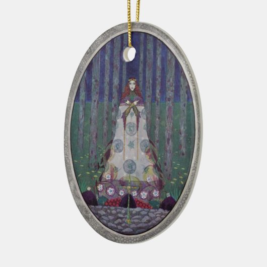 sprookkunst keramisch ornament (Links)