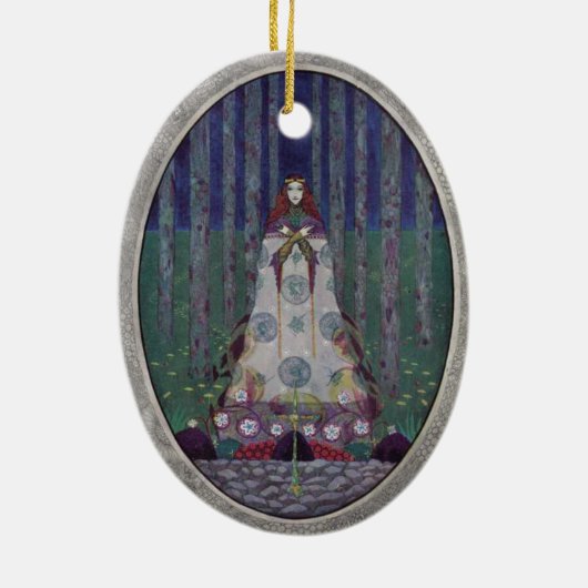 sprookkunst keramisch ornament (Achterkant)