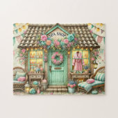 Sprotse Spa Winkel Bloemenkamer Ontspanning Legpuzzel (Horizontaal)