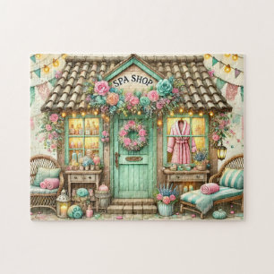 Sprotse Spa Winkel Bloemenkamer Ontspanning Legpuzzel