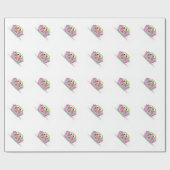 Sprout Bouquet verpakkingspapier Cadeaupapier (Vlak)