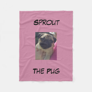 Sprout de stekker fleece deken