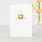 Sprout Love wenskaart - Blank Kaart (Gele Bloem)