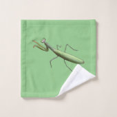 Sprout Praying Mantis Bad Handdoek (Wasdoekje)