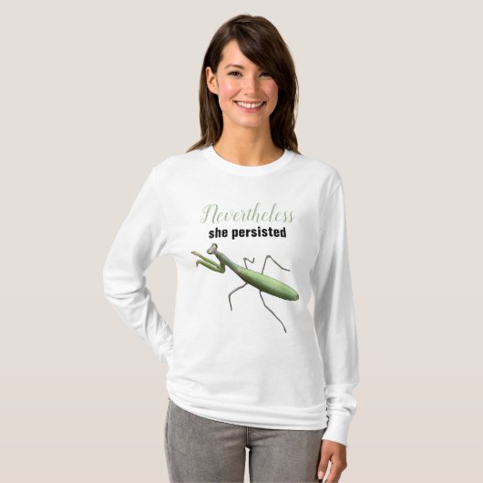 Sprout Praying Mantis T-shirt (Voorkant volledig)