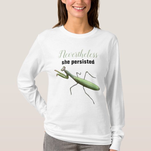 Sprout Praying Mantis T-shirt (Voorkant)