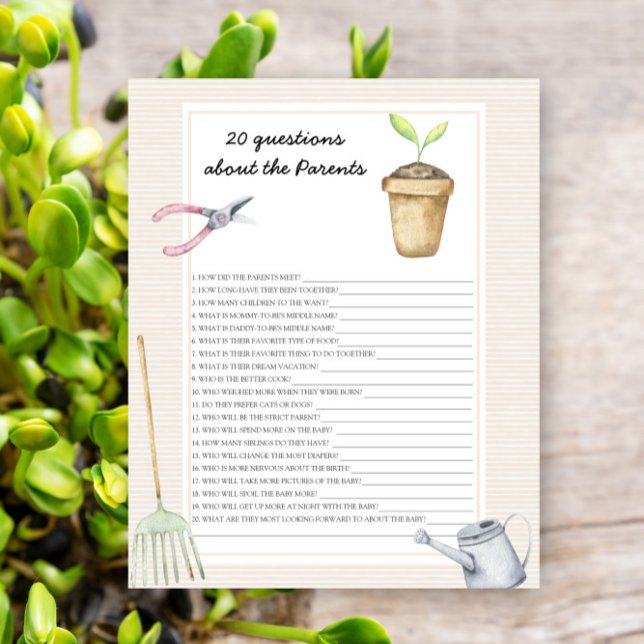 Sprout - spelletjes - 20 vragen over de ouders (Creator heeft geüpload)