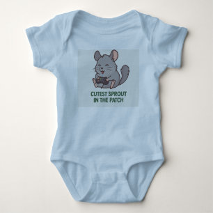 Sprouting Cuddles – Gezellig Chinchilla Baby bodys Romper