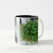 Sprouting: de Gids van Beginners aan Groeiende Spr Tweekleurige Koffiemok (Voorkant rechts)