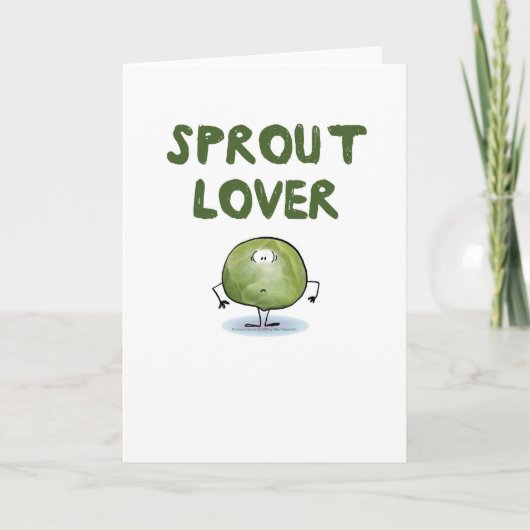 SPROUTLOVER FEESTDAGEN KAART (Voorkant)