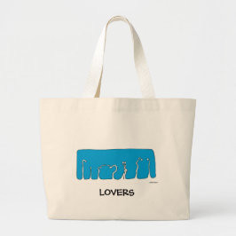 Sprouts02_coppyright, LOVERS Grote Tote Bag