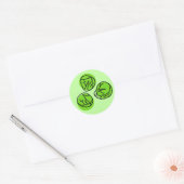 Sprouts Ronde Sticker (Envelop)