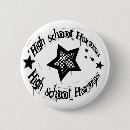 sproy-star kopie ronde button 5,7 cm (Voorkant)