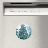 Spruce-boom met sneeuw magneet (Insitu (Vaatwasser))