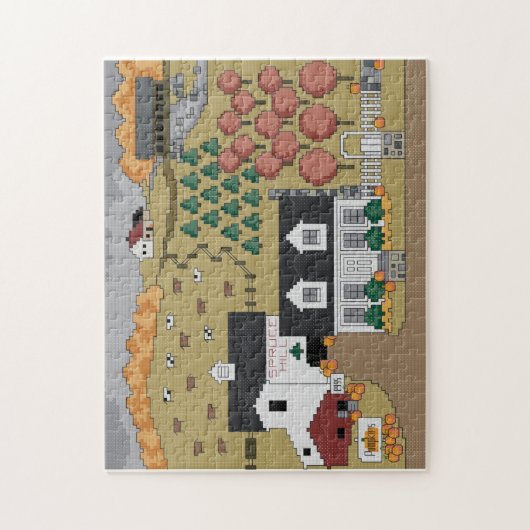 Spruce Hill Autumn Legpuzzel (Verticaal)