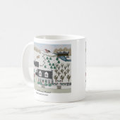 Spruce Hill Kerstmis Koffiemok (Voorkant links)