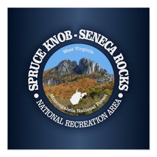 Spruce Knob - Seneca Rocks NRA Perfect Poster (Voorkant)