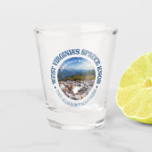 Spruce Knob Shot Glas (Voorkant)