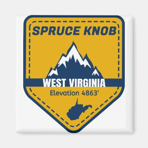 Spruce Knob West Virginia Magneet