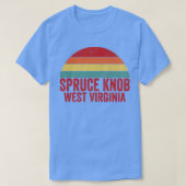 Spruce Knob West Virginia T-shirt (Design voorkant)
