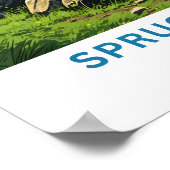 Spruce Knob West Virginia Travel Print (Hoek)