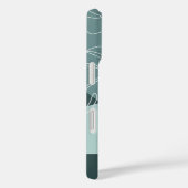 Spruce & Mint Boho Tropical Monstera Leaf Case-Mate iPhone Case (Achterkant / Rechts)