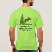 Spruce Moose Lodge T-shirt (Achterkant)