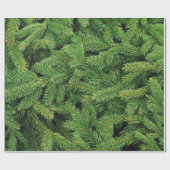 Spruce, Pine Boughs Background Cadeaupapier (Vlak)