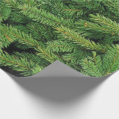 Spruce, Pine Boughs Background Cadeaupapier (Hoek)