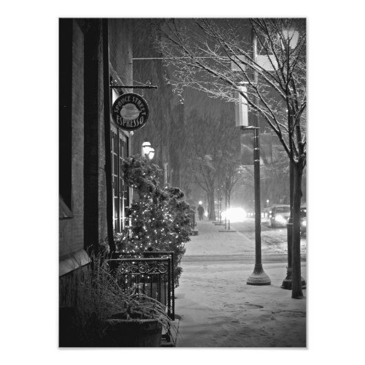 Spruce Street Foto Afdruk (Voorkant)