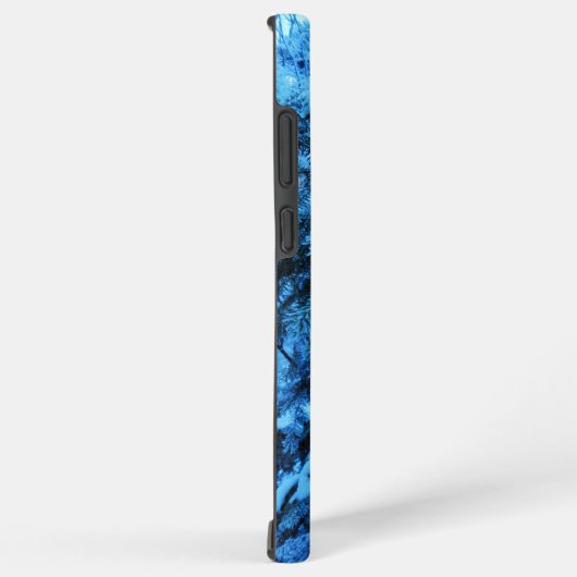 Spruce takken bedekt met sneeuw en vorst samsung galaxy hoesje (Rechterkant)