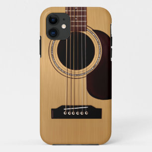 Spruce Top Acoustic Guitar iPhone 11 Hoesje